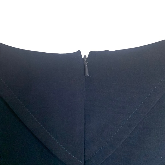 Adrianna Papell Blue Layered V Neck Cocktail Dress New with tags Size 8 - Picture 7 of 8